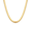 Colar Malha Cloe Banhado em Ouro 18k - Fundo Branco