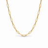 Colar Corrente Cincinnati Banhado em Ouro 18k - Fundo Branco