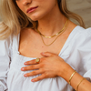Colar Duplo Ohio Banhado em Ouro 18k - Modelo