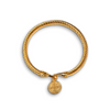Pulseira de São Bento Banhado em Ouro 18k - Fundo Branco