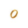 Anel Malha Whole Banhado em Ouro 18k - Fundo Branco